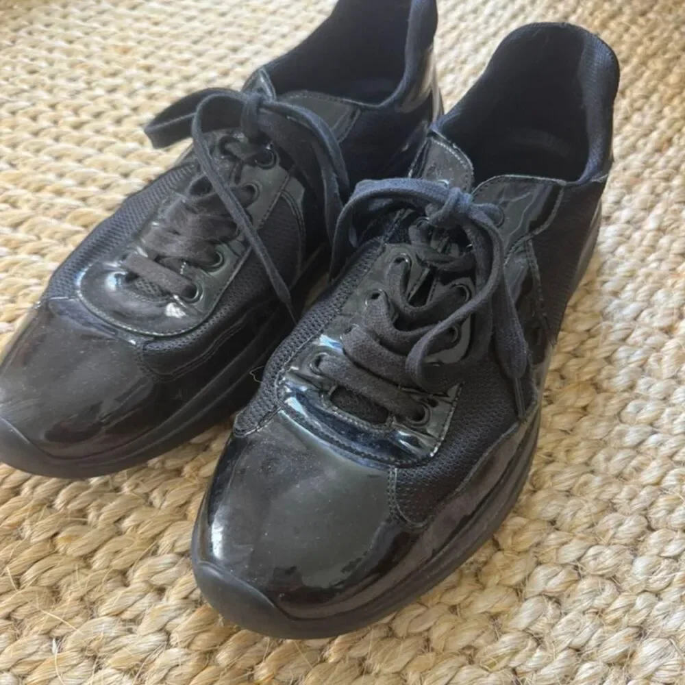 Prada Men's Black Trainers